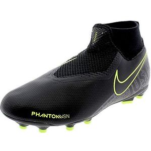 Nike Nike Jr. Phantom Vision Academy Dynamic Fit Mg, Unisex kindervoetballaarzen, Noir Jaune Fluo zwart Volt, 2,5 UK (35 EU), Veelkleurig Zwart Zwart Volt 7, 38.5 EU