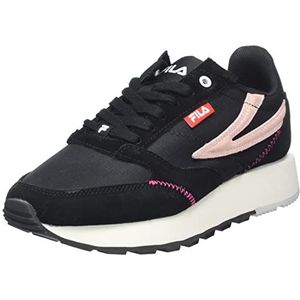 FILA Run Formation WMN Sneakers voor dames, zwart-pale rozet, 41 EU
