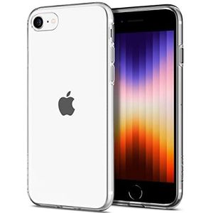 Spigen Liquid Crystal hoesje Compatibel met iPhone SE 2020 Compatibel met iPhone 8 und iPhone 7 -Crystal Clear