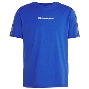 Champion Legacy American Tape Small Logo S/S T-shirt, Kobaltblauw, S voor heren