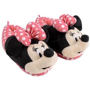 CERDÁ LIFE'S LITTLE MOMENTS Pantoffels 3D Minnie-applicaties, uniseks pantoffels voor kinderen, Roze, 28/29 EU