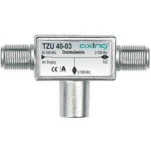 Axing TZU 40-03 Ethernet over Coax EoC Inslotzachte voor kabelnetten met terugkanaalfilter