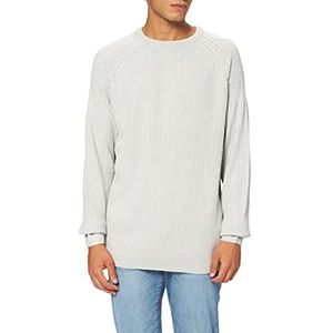 Urban Classics Heren Ribbed Raglan Sweater Sweatshirt, Lichtopbrengst, XL