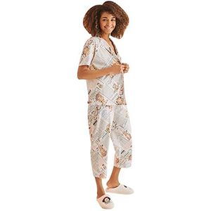 women'secret Capri damespyjama-set, Meerkleurig, XL