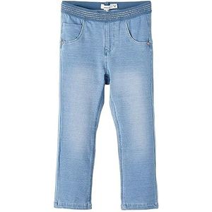 NAME IT Girl Jeans Slim Fit Sweat, blauw (light blue denim), 50 cm