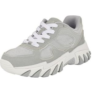 GUESS Dames Norina Sneaker, 10 M US, Licht Grijs 051, 35 EU