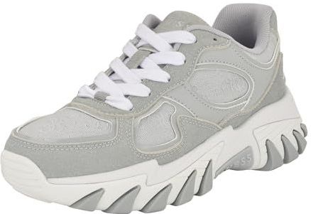 GUESS Dames Norina Sneaker, 10 M US, Licht Grijs 051, 35 EU