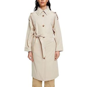 ESPRIT Trenchcoat met ceintuur, taupe (light taupe), L