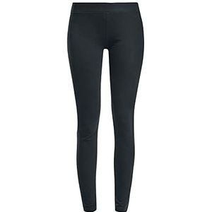 Urban Classics Dames Dames Jersey Leggings, Zwart - Zwart (Zwart 7), XS