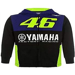 Valentino Rossi Yamaha Dual Racing, fleece met ritssluiting voor kinderen