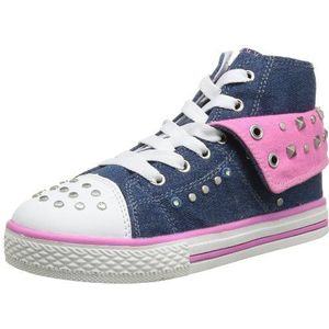 Primigi Sneakers Light G2, sneakers, modieus, voor meisjes, Bleu Blue Fuxia Flu, 30 EU