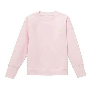 TOM TAILOR Sweatshirt voor meisjes met smiley-borduurwerk, 32267-zoet pink, 128 cm