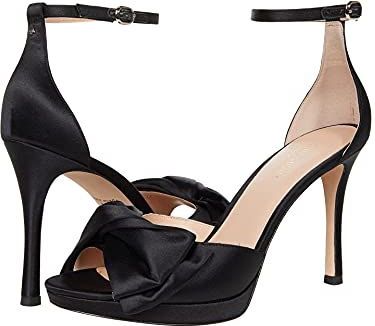 Kate Spade - Bridal Hak Sandalen - Zwart - Leren Zool