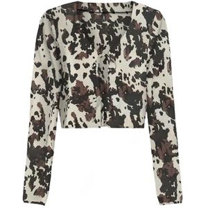 Onlnova Life Elite L/S Hailey Tie Top, Chocolate Lab, S