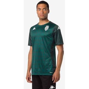 Kappa - AS Monaco - Sportshirt - Rood/Wit - Licht en Slijtvast