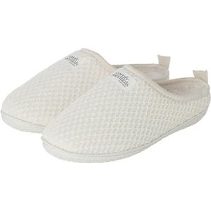 Women'secret Everyday Essentials 2 damesslipper ivoor, maat S, Ivoor, Small Ancho