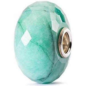 Trollbeads dameskraal 925 sterling zilver glas zonder TSTBE-30002