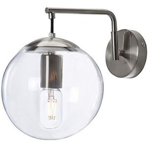 Lussiol 350014 wandlamp, 20 W, metaal/glas