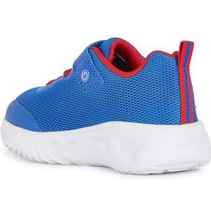 Geox J Assister Boy A Sneaker, ROYAL/RED, 33 EU, rood (Royal Red), 33 EU