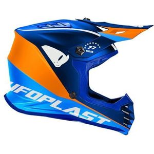UFO PLAST BOY KOREY HELM BLAUW / ORANJE M