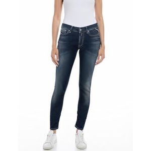 Replay New Luz Hyperflex Skinny fit jeans voor dames, 007, donkerblauw, 30W x 32L