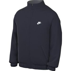 Nike - Club Fleece - Jas - Zwart/Wit