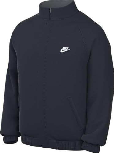 Nike - Club Fleece - Jas - Zwart/Wit