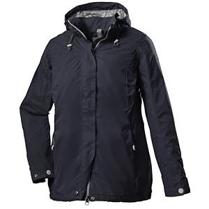STOY Dames functionele jas/outdoorjas met afritsbare capuchon STS 11 WMN JCKT, donker navy, 44, 39624-000