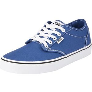 Vans Heren Mn Atwood Low-Top Sneakers, Canvas Blauw Wit, 43 EU