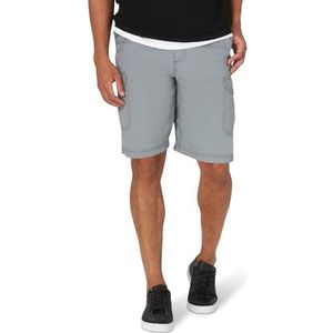 Lee Extreme Motion Crossroad Cargo Short voor heren, Storm grijs, 42