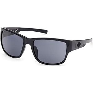 HARLEY-DAVIDSON - Lenti Fumo - Zonnebril - Glanzend Zwart - Heren