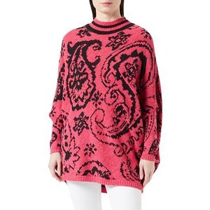 usha FESTIVAL Dames Poncho-pullover 15528580, rood, S, rood, S