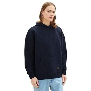 TOM TAILOR Denim Uomini Sweatshirt 1035666, 10668 - Sky Captain Blue, L