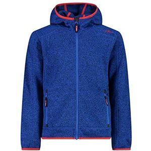 CMP Fleecejack voor jongens, Knitted Fix Hood