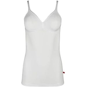 Huber Damesbeha, hemd, onderhemd, wit (wit 0500)., 44 (Herstellergröße: 90A)