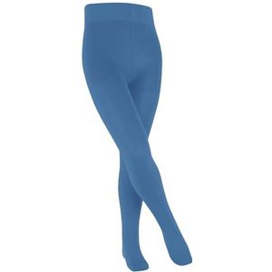 FALKE Uniseks-kind Panty Family K Ti katoen dun eenkleurig 1 paar, Blauw True Blue 6105, 80-92