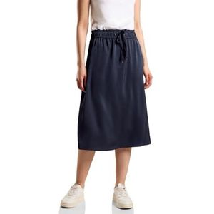 STREET ONE Midirok met print, blauw (deep blue), 38