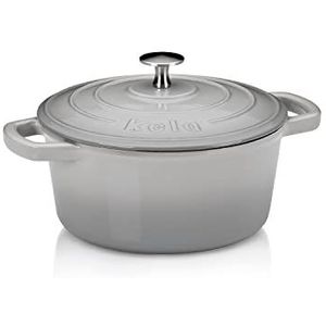 Kela Calido Gietijzeren Braadpan Grijs 4,6L