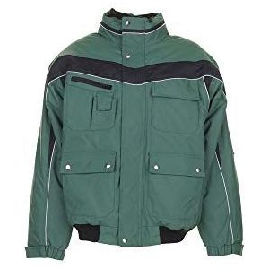Planam 2595064 Plaline winterblouson, groen/zwart, maat XXXL