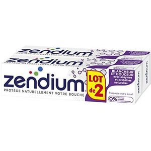 Zendium 9150088 Zendium tandpasta witte/zachtheid, 2 x 75 ml, 3 stuks