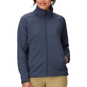 Marmot Dames Wm's Leconte Fleece Jacket, Marmot Leconte opvouwbaar, ideaal voor wandelen en skilagen, Thunderhead, XL