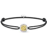 Thomas Sabo Unisex armband Little Secret geloof liefde hoop goud 925 sterling zilver met 750 geelgoud verguld, maat 16cm-27cm, LS131-543-7-L22V