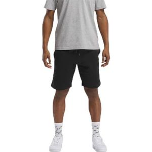 Reebok Identity Small Logo Fleece Kort Zwart, Zwart, S