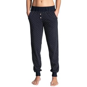 CALIDA Dames Favourites Dreams Pyjamabroek - Dark Lapis Blue - Katoen