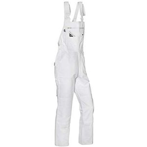 PKA Heren tuinbroek Star, 100% katoen, wit, 42