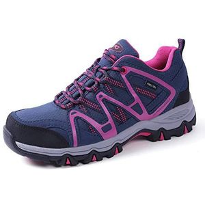 TFO Trekking- en wandelschoenen voor dames, ademende wandelschoenen sport outdoor schoenen met gewatteerde zool, Paars, 36.5 EU