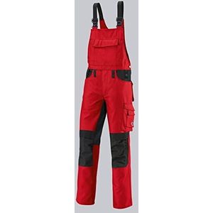 BP 1791 555 herenbroek van duurzaam gemengd weefsel rood/zwart, maat 52n