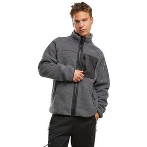 Brandit Teddyfleece Jacket 15Y, Farbe: anthracite, Größe: 3XL