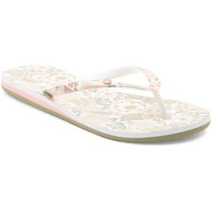 Roxy Portofino III sandalen voor dames, Groen Wit, 38 EU