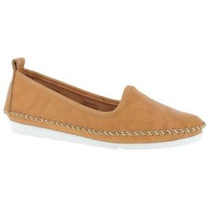 Andrea Conti Mocassins, ballerina's voor dames 0027449-1, grootte:37 EU, kleur:Oranje